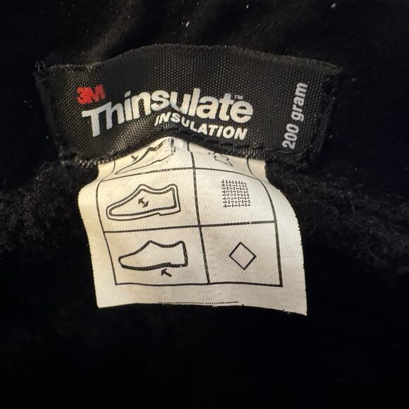 Comfy Moda Canada Black Suede water Resistant Insulated Tall Boots Womens 9 EUC - Picture 11 of 12